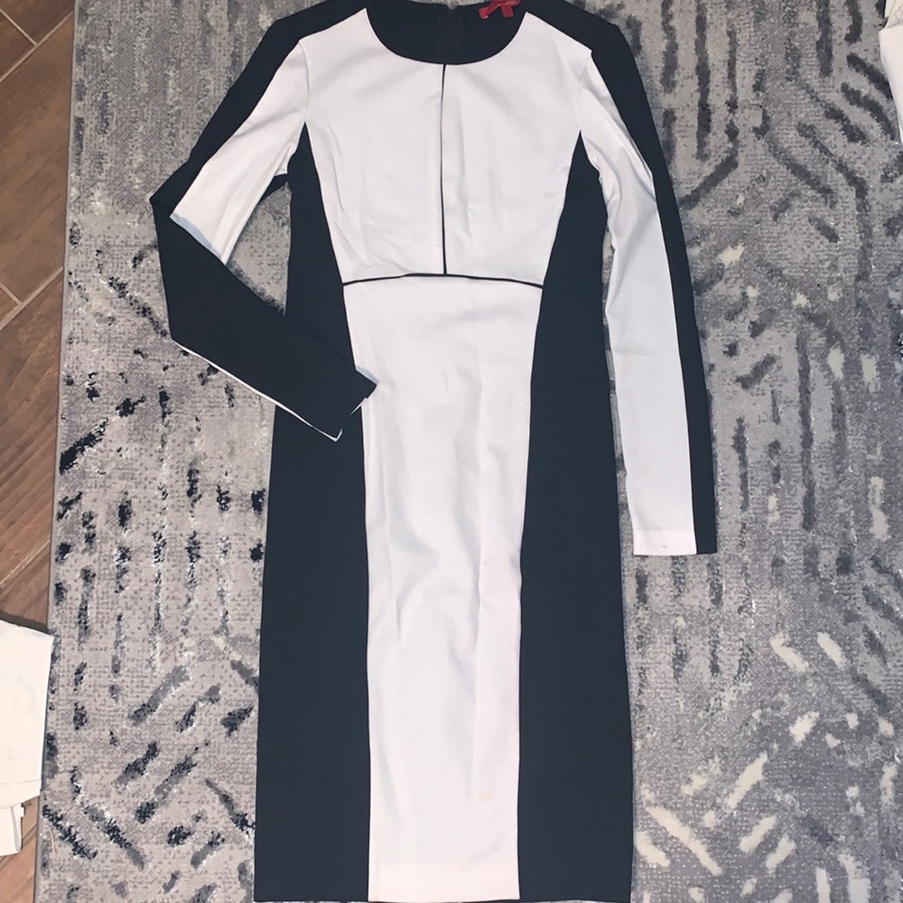 Black and White Dress